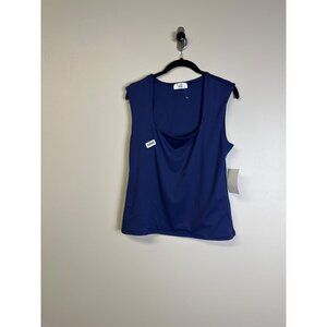 Electric  behavior xlarge blue  top net stretch